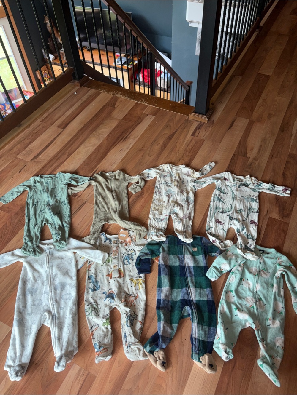 3-6m GUC-NWT Pajamas Lot of 8 Items